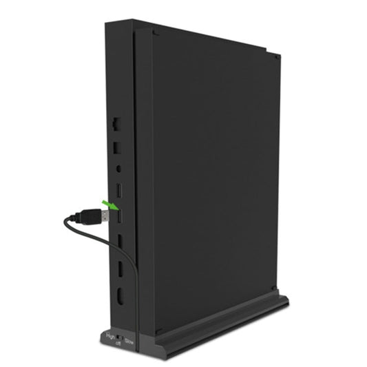 DOBE TYX - 1768 Heat Dissipate Vertical Stand Base Cooling Dock Cooling Fan Bracket for Xbox One X Game Console, TYX - 1768 - ORIWHIZDOBEMicroSoft AccessoriesMicroSoft Accessories Holder