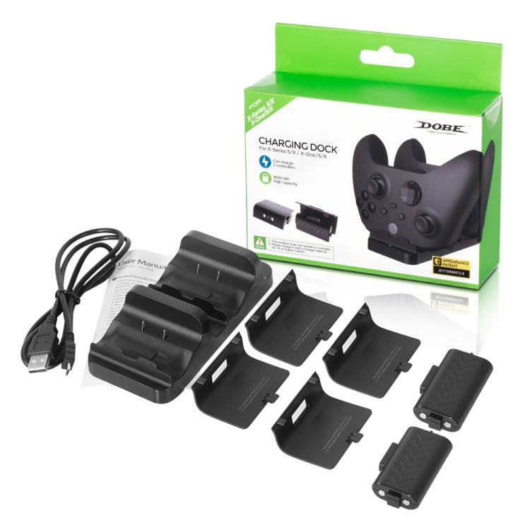 DOBE TYX - 532X Charging Dock Dual Charging Station With Battery For Xbox Series, DOBE TYX - 532X - ORIWHIZDOBEMicroSoft AccessoriesMicroSoft Accessories Charger & Power