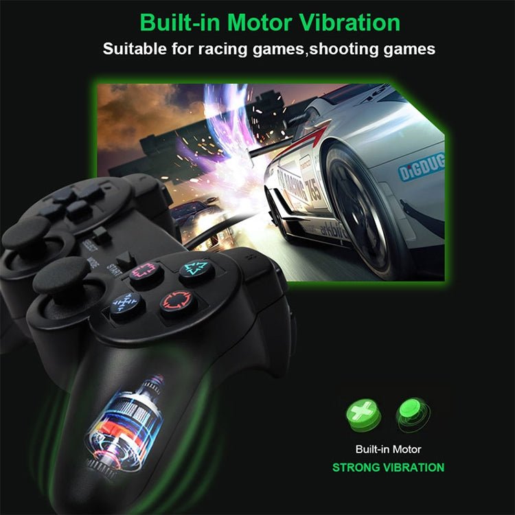 Double Vibration Joypad Wired Game Controle Handle For PS2 - ORIWHIZSony AccessoriesSony Accessories GamepadsToys & Hobbies