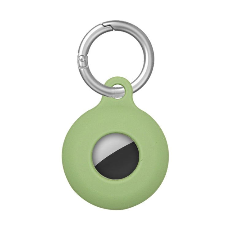 Dual - Side Hollow Anti - scratch Silicone Shockproof Protective Cover Case with Keychain Hook Loop, For AirTag - ORIWHIZ