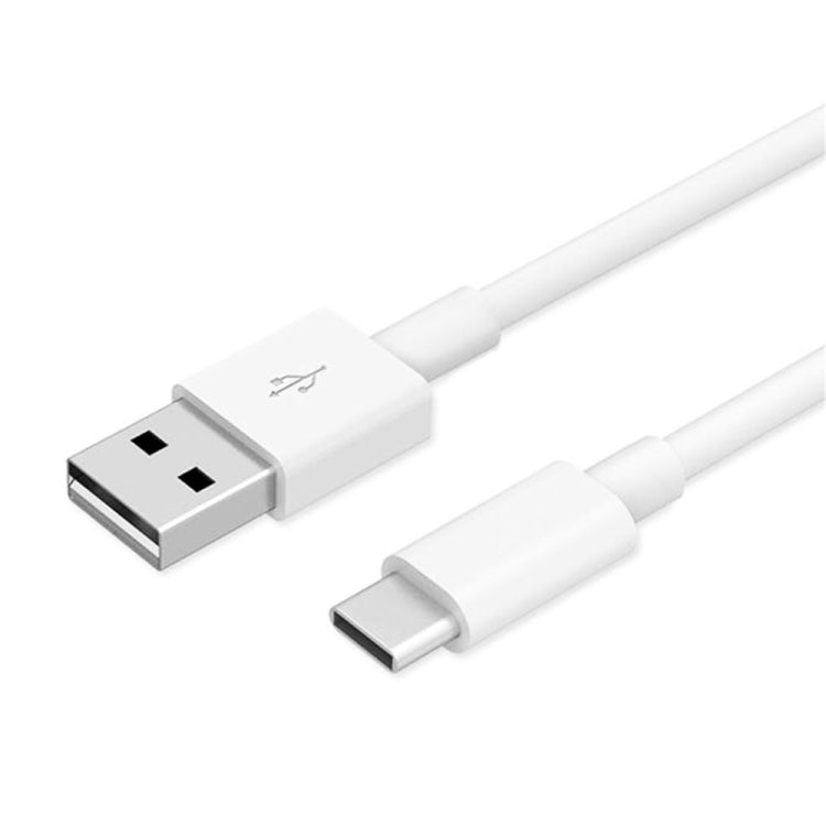 Dual USB Portable Travel Charger + 1 Meter USB to Type - C Data Cable, EU Plug - ORIWHIZ