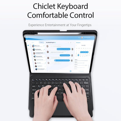 DUX DUCIS TK Series Wireless Bluetooth Keyboard Tablet Protective Case, For iPad Pro 13 2024, For iPad Pro 11 2024 - ORIWHIZApple AccessoriesDUX DUCISiPad Keyboard