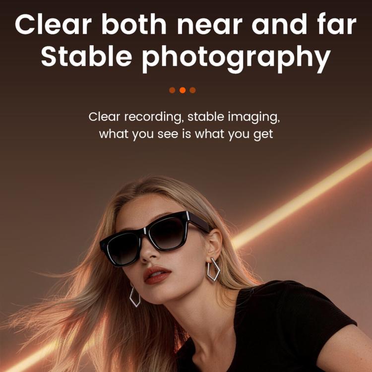 E06S 13MP 1080P Dual - Loudspeaker AI Smart Glasses Support Music / Calling - ORIWHIZSmart GlassesSmart WearSmart Wear Electronics