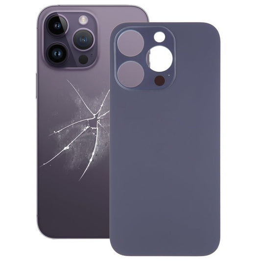 Easy Replacement Big Camera Hole Glass Back Battery Cover for iPhone 14 Pro, For iPhone 14 Pro(Not Disassemble) - ORIWHIZ