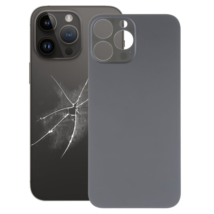 Easy Replacement Big Camera Hole Glass Back Battery Cover for iPhone 14 Pro Max, For iPhone 14 Pro Max(Not Disassemble) - ORIWHIZ