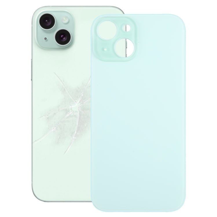 Easy Replacement Big Camera Hole Glass Back Battery Cover for iPhone 15, For iPhone 15(Not Disassemble) - ORIWHIZ