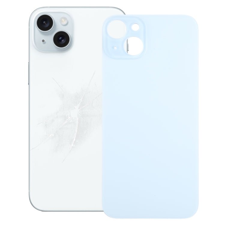 Easy Replacement Big Camera Hole Glass Back Battery Cover for iPhone 15 Plus, For iPhone 15 Plus(Not Disassemble) - ORIWHIZ