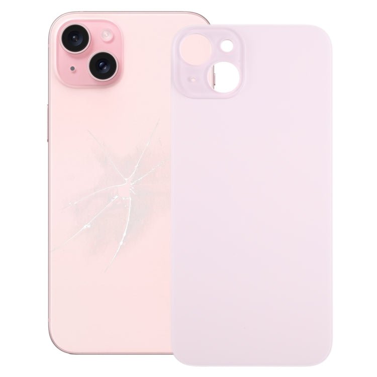 Easy Replacement Big Camera Hole Glass Back Battery Cover for iPhone 15 Plus, For iPhone 15 Plus(Not Disassemble) - ORIWHIZ