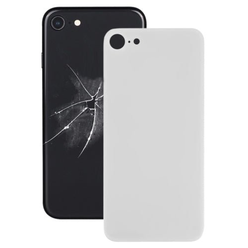 Easy Replacement Big Camera Hole Glass Back Battery Cover with Adhesive for iPhone 8, For iPhone 8 (No Disassemble), For iPhone 8 (Not Disassemble) - ORIWHIZ