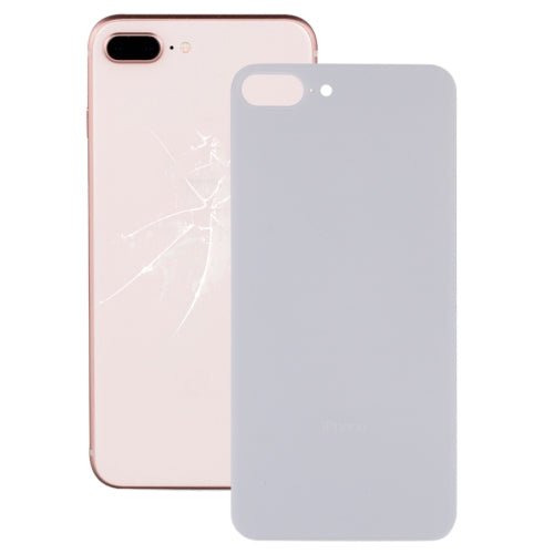 Easy Replacement Big Camera Hole Glass Back Battery Cover with Adhesive for iPhone 8 Plus, For iPhone 8 Plus (No Disassemble), For iPhone 8 Plus (Not Disassemble) - ORIWHIZ