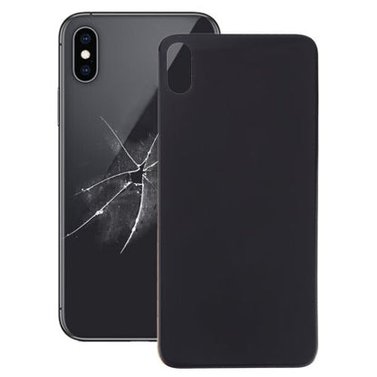 Easy Replacement Big Camera Hole Glass Back Battery Cover with Adhesive for iPhone X, For iPhone X (No Disassemble), For iPhone X (Not Disassemble) - ORIWHIZ
