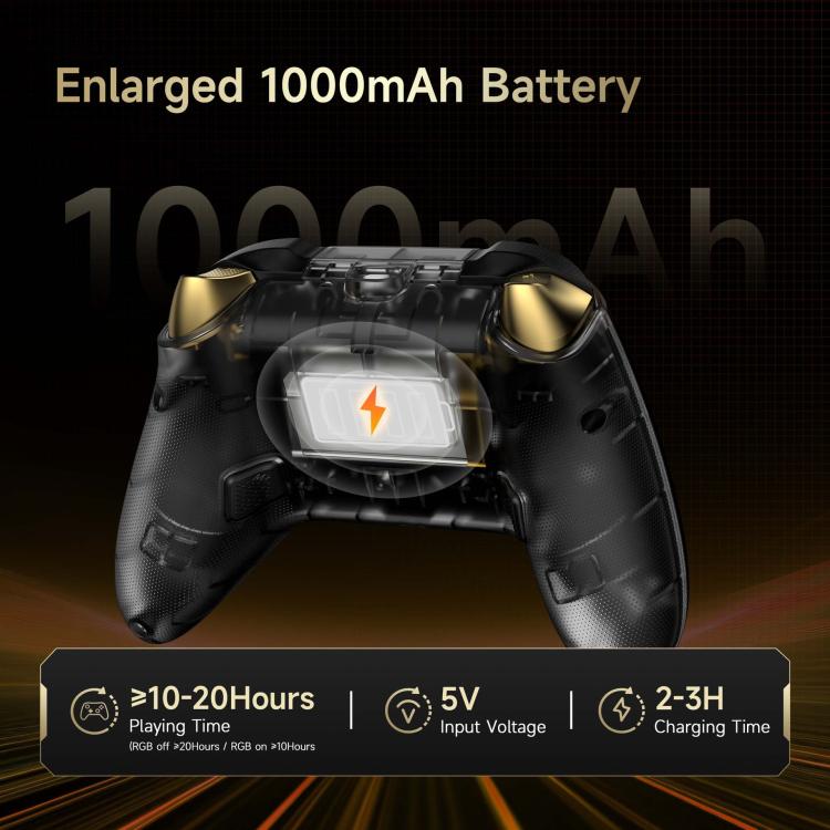 EasySMX D05 Tri - mode Wireless Gaming Controller for PC/Switch/Steam Deck/TV/Phone with Charging Dock - ORIWHIZEasySMXGame AccessoriesGamepads