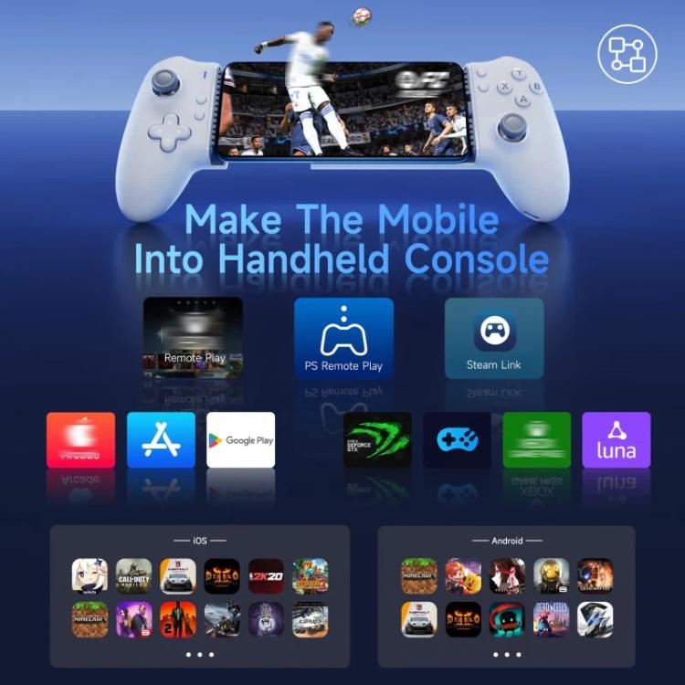 EasySMX M15 Mobile Gaming Controller For USB - C/Type - C Smartphones With Hall Effect sticks and Mechanical buttons, M15 - ORIWHIZApple AccessoriesController GamepadEasySMX