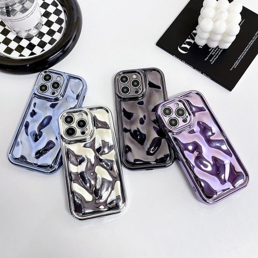 Electroplating Meteorite Texture TPU Phone Case, For iPhone XS Max, For iPhone 8 Plus / 7 Plus, For iPhone 6 Plus / 6s Plus, For iPhone 6 / 6s - ORIWHIZApple AccessoriesMore iPhone Cases