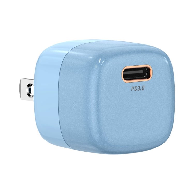 ENKAY APQ - 011 Mini PD 20W USB - C / Type - C Port Fast Charger, US Plug - ORIWHIZ