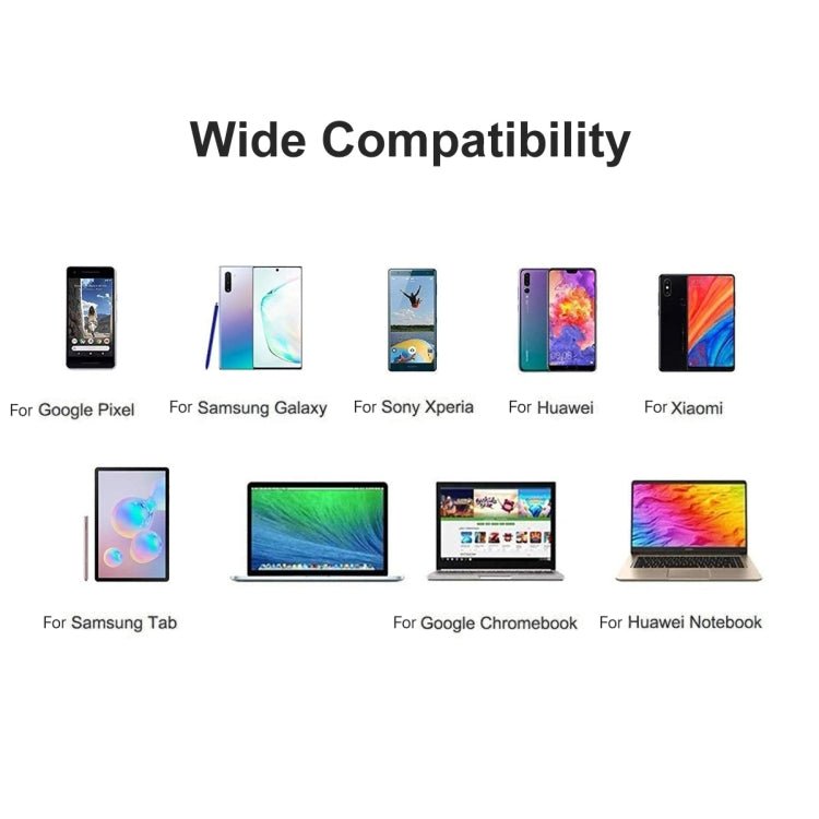 ENKAY ENK - AT105 USB - C / Type - C to Dual Type - C Headphone & Charging Adapter Data Cable - ORIWHIZ