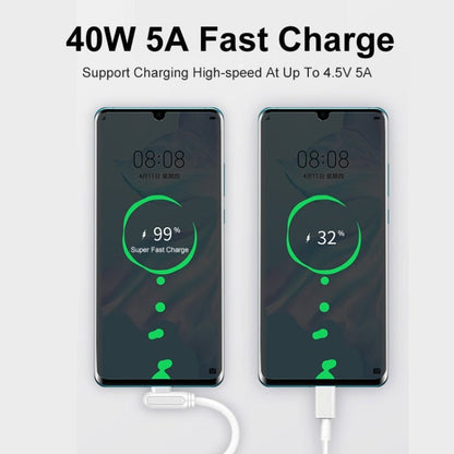 ENKAY Hat - Prince ENK - CB109 5A USB to USB - C / Type - C 90 Degree Elbow Silicone Data Sync Fast Charging Cable, 0.5m, 1m - ORIWHIZ