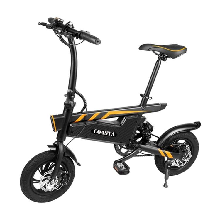EU Warehouse COASTA T18 350W Three Riding Modes Electric Bicycle with 12 inch Tires, EU Plug, T18 - ORIWHIZ