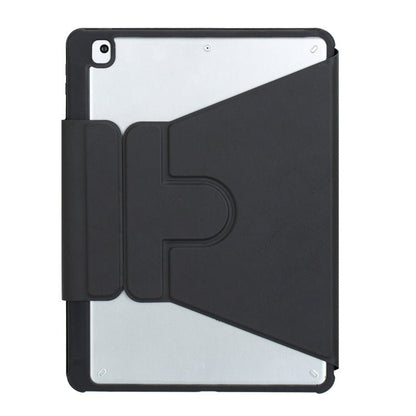 F10B 360 Rotation Acrylic Transparent Bluetooth Keyboard Leather Case, F10B - ORIWHIZApple AccessoriesiPad KeyboardiPad Keyboard Universal
