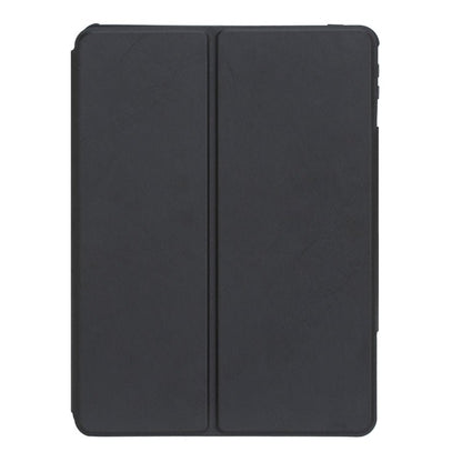 F10B - AS 360 Rotation Acrylic Transparent Bluetooth Keyboard Leather Case With Touch Control / Backlight, F10B - AS - ORIWHIZApple AccessoriesiPad KeyboardiPad Keyboard Universal