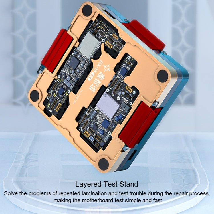 FIX - 13 Layered Test Frame Motherboard Test Stand Fixture For iPhone 13 / 13 mini / 13 Pro / 13 Pro Max, FIX - 13 - ORIWHIZ