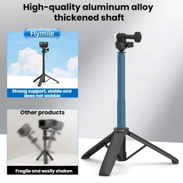 Flymile For DJI / GoPro / Insta360 Selfie Sticks Extension Tripods, 1/4 inch Version, Two - prong Version - ORIWHIZDJI & Insta360 AccessoriesFlymileMount & Holder