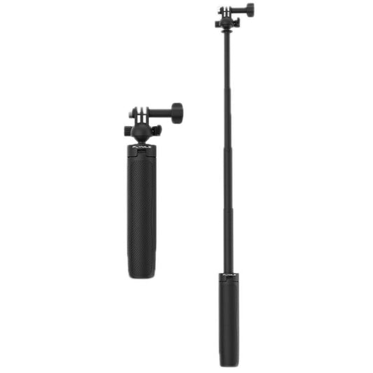 حامل ثلاثي القوائم قابل للتمديد من فلاي مايل لعصي السيلفي لكاميرات DJI / GoPro / Insta360، إصدار 1/4 بوصة، إصدار ثنائي الشعب - ملحقات أصلية لكاميرات DJI و Insta360 من فلاي مايل