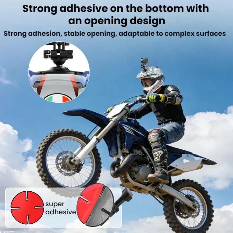 Flymile For DJI Osmo Pocket 3 / Insta360 X5 Ball Head Adhesive Base Mount, 1/4 inch Version, Two - prong Version - ORIWHIZDJI & Insta360 AccessoriesFlymileMount & Holder