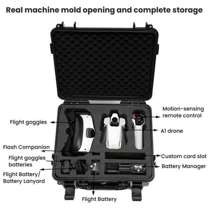 For ANTIGRAVITY A1 Drone Storage Bag Handheld Hard Shell Waterproof Pressure Resistant Case, Handheld Case - ORIWHIZANTIGRAVITY AccessoriesDJI & Insta360 Accessories