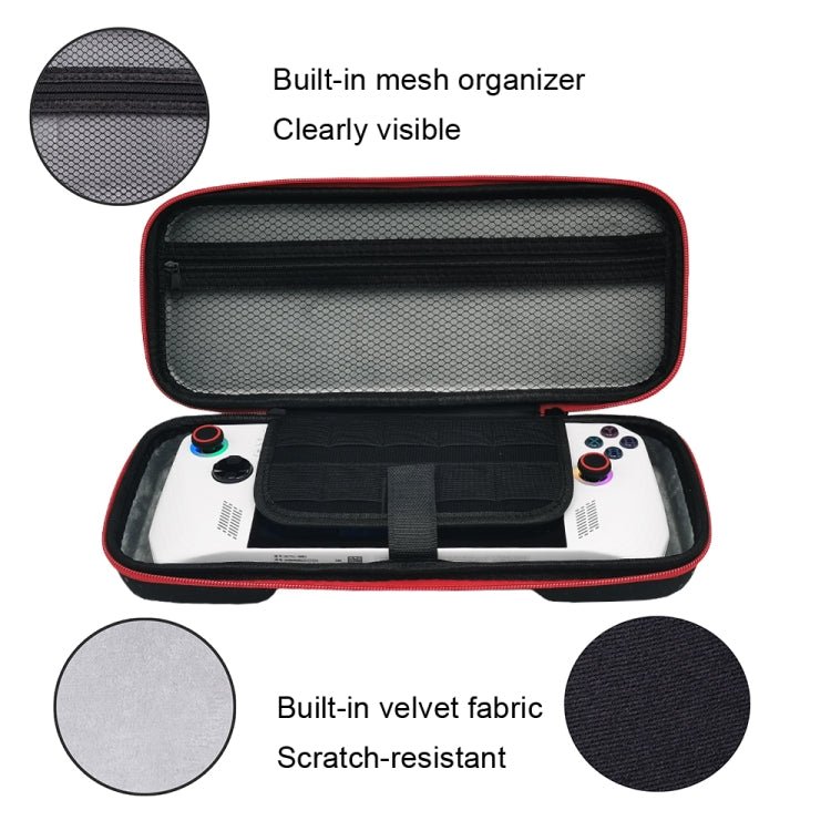 For ASUS ROG Ally Game Console Portable PU Waterproof Storage Box, Storage Box (Red) - ORIWHIZPocket Console & AccessoriesPocket Console & Accessories AccessoriesToys & Hobbies