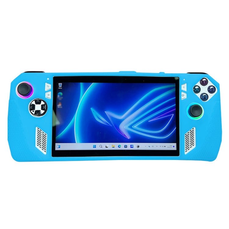 For ASUS ROG Ally Handheld Game Console Silicone Drop - proof Protective Case All - inclusive Case, Black, White, Grey, Red, Blue, Pink - ORIWHIZPocket Console & AccessoriesPocket Console & Accessories CasesToys & Hobbies
