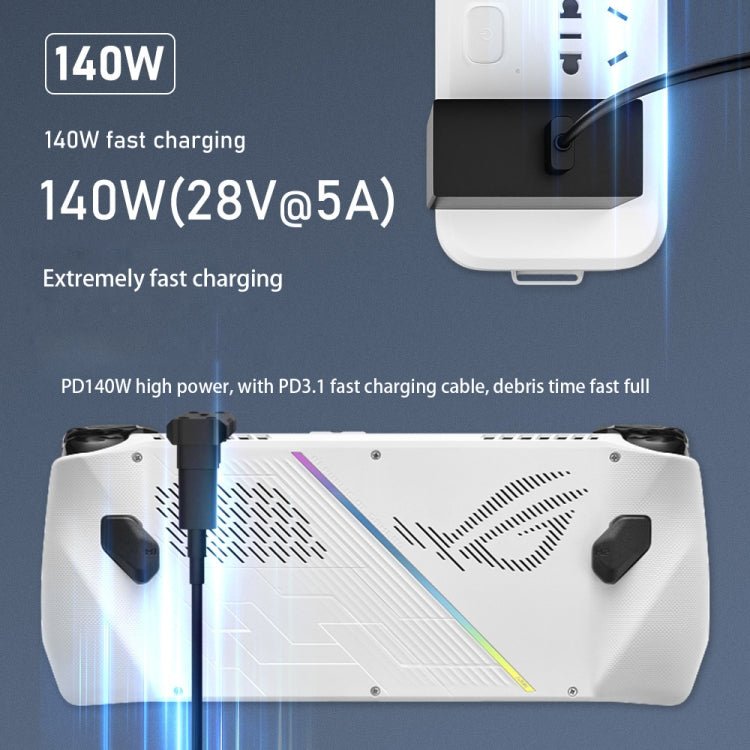 For ASUS ROG Ally /Switch 20Gbps Data Adapter 8K 60Hz 140W USB - C/Type - C Fast Charge Converter - ORIWHIZSteam Deck AccessoriesSteam Deck Accessories Other AccessoriesToys & Hobbies