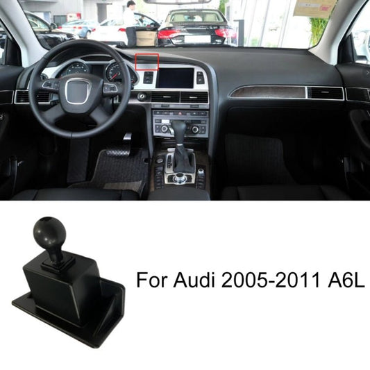 For Audi Car Mobile Phone Holder Mounting Base, 05 - 11 A6L, 06 - 15 Q7, 09 - 16 A4L/A5, 10 - 18 Q5, 10 - 19 A1, 11 - 17 A8L, 12 - 18 A6L, 13 - 18 Q3, 14 - 20 A3, 16 - 19 Q7, 17 - 23 A4L - A5 - S4 - S5, 18 - 22 Q5L, 18 - 23 A8L, 19 - 22 Q2L, 19 - 23 A6L, 19 - 23 Q3, 20 - 21 Q7/Q8, 21 - 23 A3