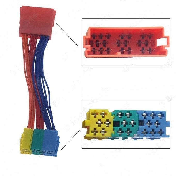 For Audi/Volkswagen/SEAT Disc Box Conversion Male Female Extension Cable - ORIWHIZCar Replacement PartsDIY CablesIn Car