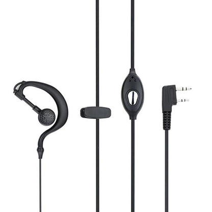 For BAOFENG Walkie Talkie Intercom In - Ear Durable Headset - ORIWHIZConsumer ElectronicsWalkie TalkieWalkie Talkie Microphones & Headsets