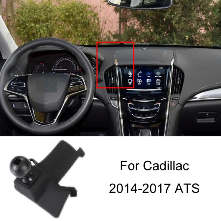 For Cadillac Car Special Mobile Phone Navigation Bracket Base, 10 - 15 SRX, 13 - 19 ATS - L Sticky Type, 14 - 17 ATS, 14 - 22 XTS, 16 - 22 CT6, 16 - 23 XT5+XT6, 18 - 22 CT5, 18 - 23 XT4, 20 - 23 CT4, 22 - 23 LYRIQ - ORIWHIZ