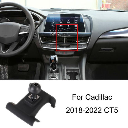 For Cadillac Car Special Mobile Phone Navigation Bracket Base, 10 - 15 SRX, 13 - 19 ATS - L Sticky Type, 14 - 17 ATS, 14 - 22 XTS, 16 - 22 CT6, 16 - 23 XT5+XT6, 18 - 22 CT5, 18 - 23 XT4, 20 - 23 CT4, 22 - 23 LYRIQ - ORIWHIZ