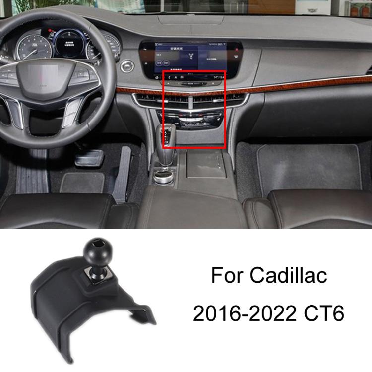 For Cadillac Car Special Mobile Phone Navigation Bracket Base, 10 - 15 SRX, 13 - 19 ATS - L Sticky Type, 14 - 17 ATS, 14 - 22 XTS, 16 - 22 CT6, 16 - 23 XT5+XT6, 18 - 22 CT5, 18 - 23 XT4, 20 - 23 CT4, 22 - 23 LYRIQ - ORIWHIZ