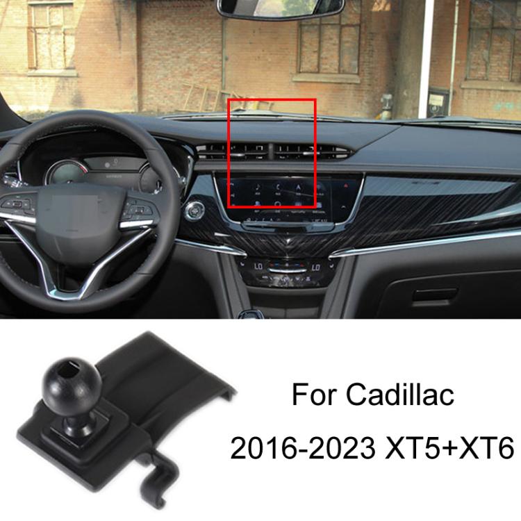 For Cadillac Car Special Mobile Phone Navigation Bracket Base, 10 - 15 SRX, 13 - 19 ATS - L Sticky Type, 14 - 17 ATS, 14 - 22 XTS, 16 - 22 CT6, 16 - 23 XT5+XT6, 18 - 22 CT5, 18 - 23 XT4, 20 - 23 CT4, 22 - 23 LYRIQ - ORIWHIZ