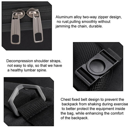 For DJI AVATA Storage Bag Hard Shell Waterproof Shoulder Bag Backpack, Style 1 Brushed Gray Black Inner, Style 1 Metal Gray Black Inner, Style 1 Brushed Gray Yellow Inner, Style 1 Metal Gray Yellow Inner - ORIWHIZCase & BagsDJI & Insta360 AccessoriesDJI FPV Series