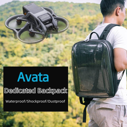 For DJI AVATA Storage Bag Hard Shell Waterproof Shoulder Bag Backpack, Style 2 Black Lining, Style 2 Yellow Lining - ORIWHIZCase & BagsDJI & Insta360 AccessoriesDJI FPV Series