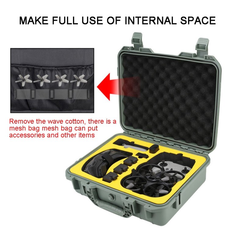 For DJI Avata Storage Bag Portable Protective Case, 3929 Black, 3929 Green, Compatible FPV Controller 2 Black, Compatible FPV Controller 2 Green - ORIWHIZCase & BagsDJI & Insta360 AccessoriesDJI FPV Series