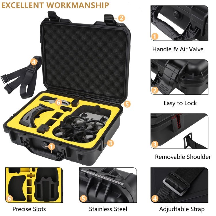 For DJI Avata Storage Bag Portable Protective Case, 3929 Black, 3929 Green, Compatible FPV Controller 2 Black, Compatible FPV Controller 2 Green - ORIWHIZCase & BagsDJI & Insta360 AccessoriesDJI FPV Series