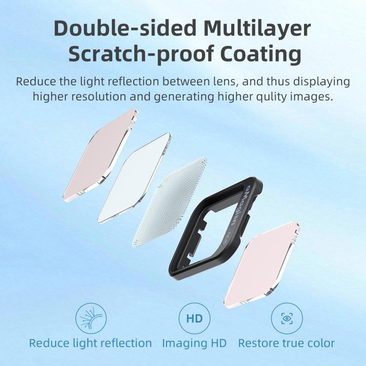 For DJI Flip aMagisn Filter Lens Accessories, CPL, 1/4 Miat, ND8+ND16+ND32+ND64, ND8+ND16+ND32+ND64+CPL+1/4 Mist - ORIWHIZaMagisnDJI & Insta360 AccessoriesOther