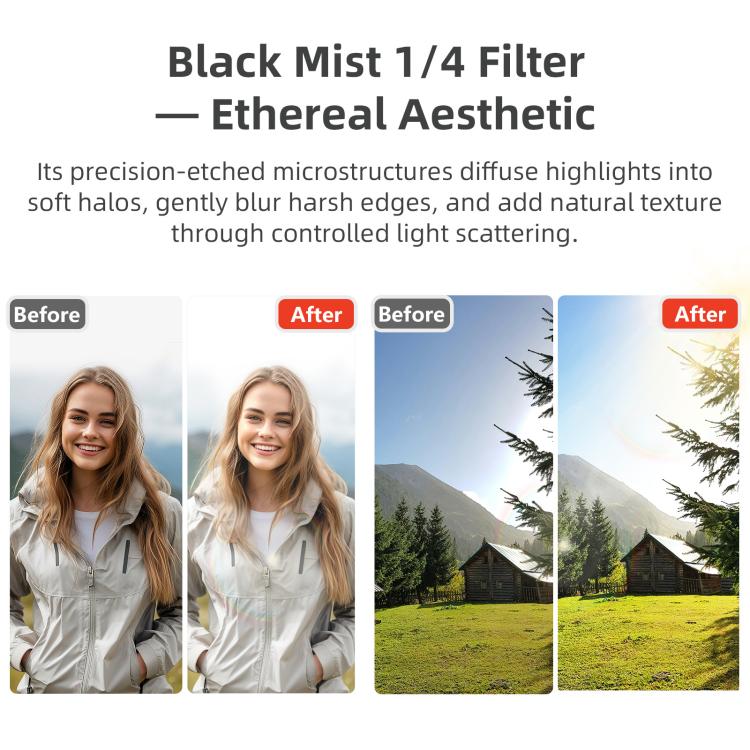For DJI Flip aMagisn Filter Lens Accessories, CPL, 1/4 Miat, ND8+ND16+ND32+ND64, ND8+ND16+ND32+ND64+CPL+1/4 Mist - ORIWHIZaMagisnDJI & Insta360 AccessoriesOther