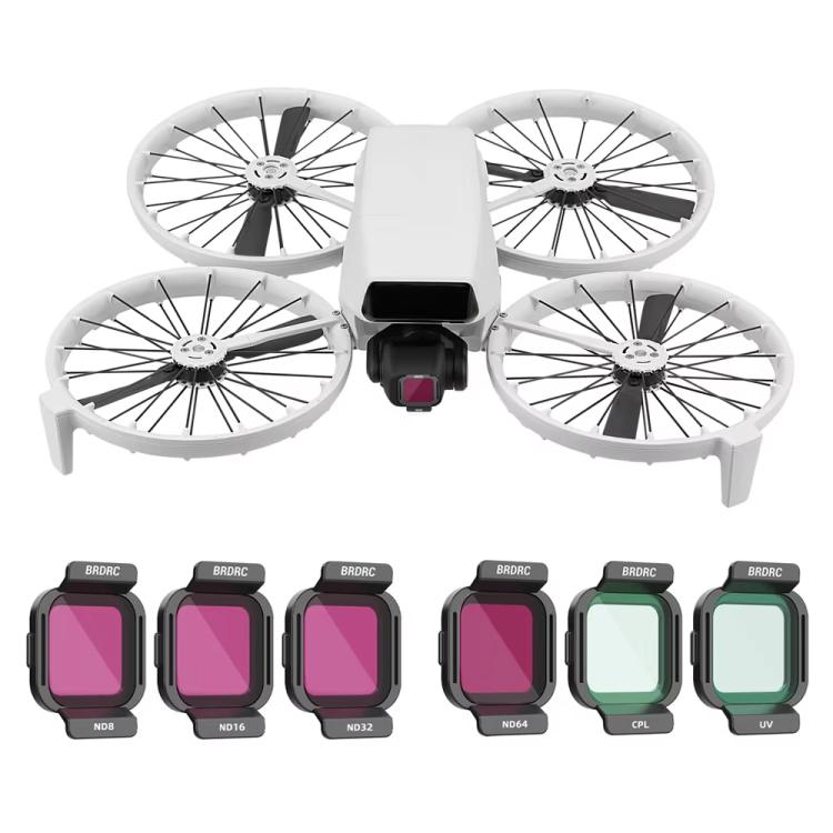 For DJI Flip BRDRC Lens Filters Protective Lens Accessories, UV, CPL, ND8, ND16, ND32 - ORIWHIZBRDRCDJI & Insta360 AccessoriesOther