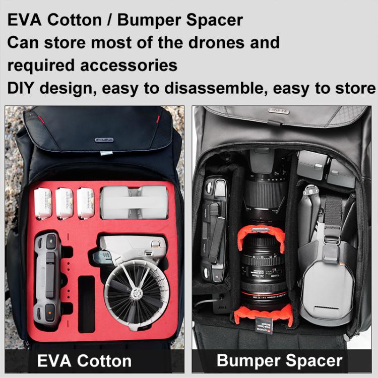 For DJI Flip CYNOVA C - MA - DB - 003 Drone Shock And Stress Reduction Duffel Bag, C - MA - DB - 003 - ORIWHIZCYNOVADJI & Insta360 AccessoriesOther