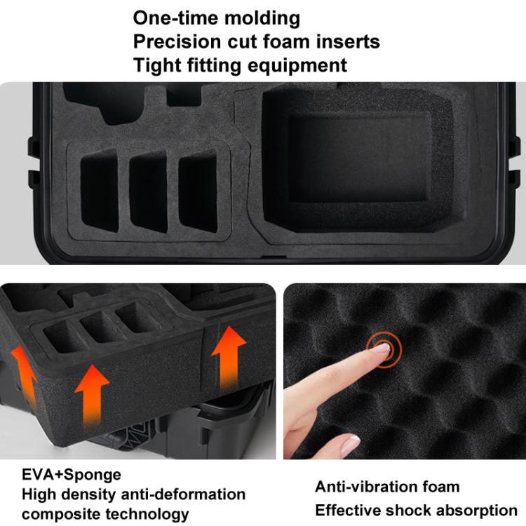 For DJI Flip CYNOVA FL - AQX - CY IP67 Waterproof Pressure And Shock Resistant Safety Case, FL - AQX - CY - ORIWHIZCYNOVADJI & Insta360 AccessoriesOther