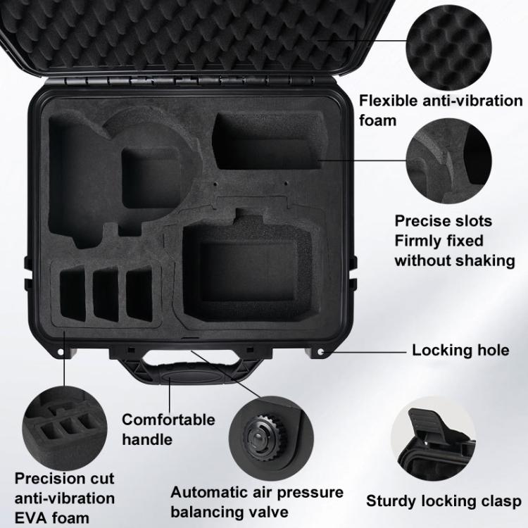 For DJI Flip CYNOVA FL - AQX - CY IP67 Waterproof Pressure And Shock Resistant Safety Case, FL - AQX - CY - ORIWHIZCYNOVADJI & Insta360 AccessoriesOther