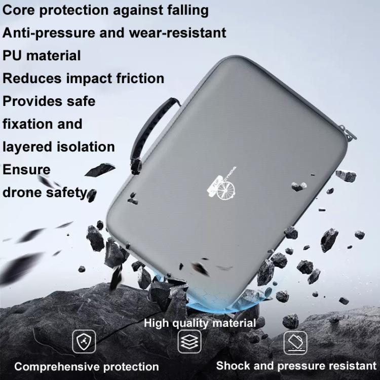For DJI Flip CYNOVA FL - SNB - CY Drone Storage Bag Portable Handheld Bag, RC2 Screen Control Version, RC2 Screen Control Version ( Without Shoulder Strap ), RC - N3 Version, RC - N3 Version ( Without Shoulder Strap ) - ORIWHIZCYNOVADJI & Insta360 AccessoriesOther